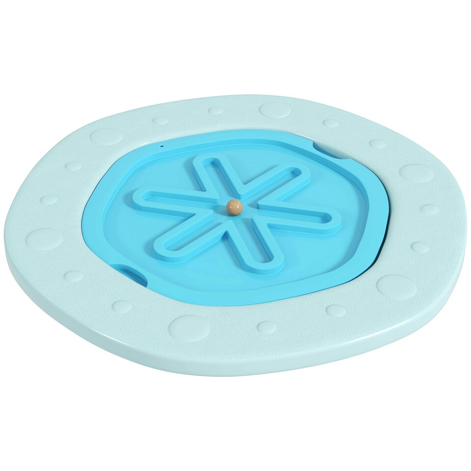 image 1 of ZONEKIZ 2 in 1 Balance Board, Kids Wobble Board with Ball - Blue Blue | One Size