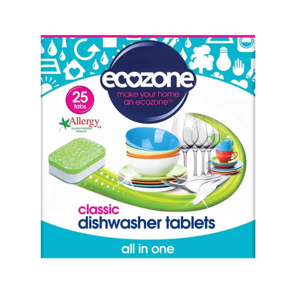 Classic Dishwasher Tablets - 25 Pack (Ecozone)