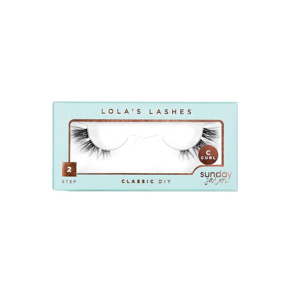 image 1 of Lola's Lashes Cat-eye Classic Pre-mapped Cluster Lashes