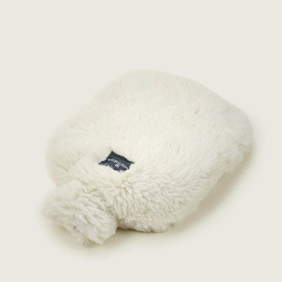 image 1 of Warmies Luxury Heatable Bottle Almond