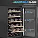 image 6 of HOMCOM 41 Bottle Wine Cooler Fridge, Freestanding Wine Refrigerator 
