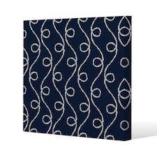 Swirled Rope (Canvas Print) 46 x 46 x 4cm
