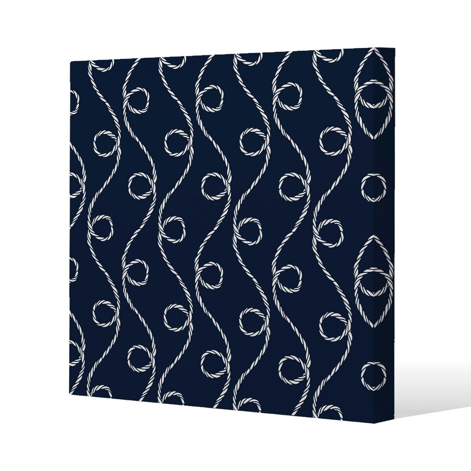 image 1 of Swirled Rope (Canvas Print) 46 x 46 x 4cm