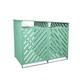 image 6 of Wooden Double Wheelie Bin Storage - Green