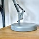 image 5 of ValueLights Retro Adjustable Grey Metal Bedside Desk Table Lamp | Grey