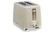 image 2 of Cello Textured Cream 2 slice Toaster | Cream | 2 Slice