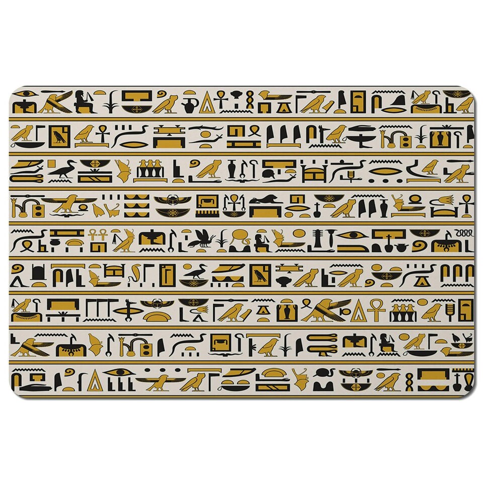 image 1 of Ancient Egyptian Hieroglyphs (Placemat)