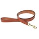 image 1 of Digby & Fox Flat Leather Dog Lead - Tan - M