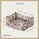 image 3 of Rosewood Joules Festival Floral Box Dog Bed | Multi | L | 1