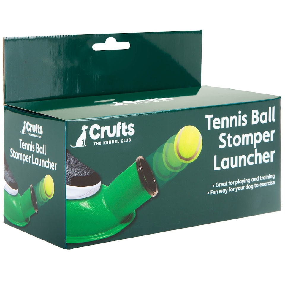 image 1 of PMS Crufts Tennis Ball Stomper Launcher