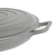 image 6 of Argon Tableware Cast Iron Shallow Casserole Dish - Enameled Dutch Oven - Self-Basting Lid - Hob to Oven - 3.5 Litre - Slate Grey | Grey | Slate Grey