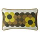 image 5 of Orla Kiely Retro Flower Stripe Dune Filled Cushion 30x50cm Yellow