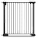 image 1 of Safetots SafeStep Gate, Black, 96cm - 103cm, Extra Low Walkthough, 81cm Extra Wide Doorway, One Piece Extra Wide Baby Gate