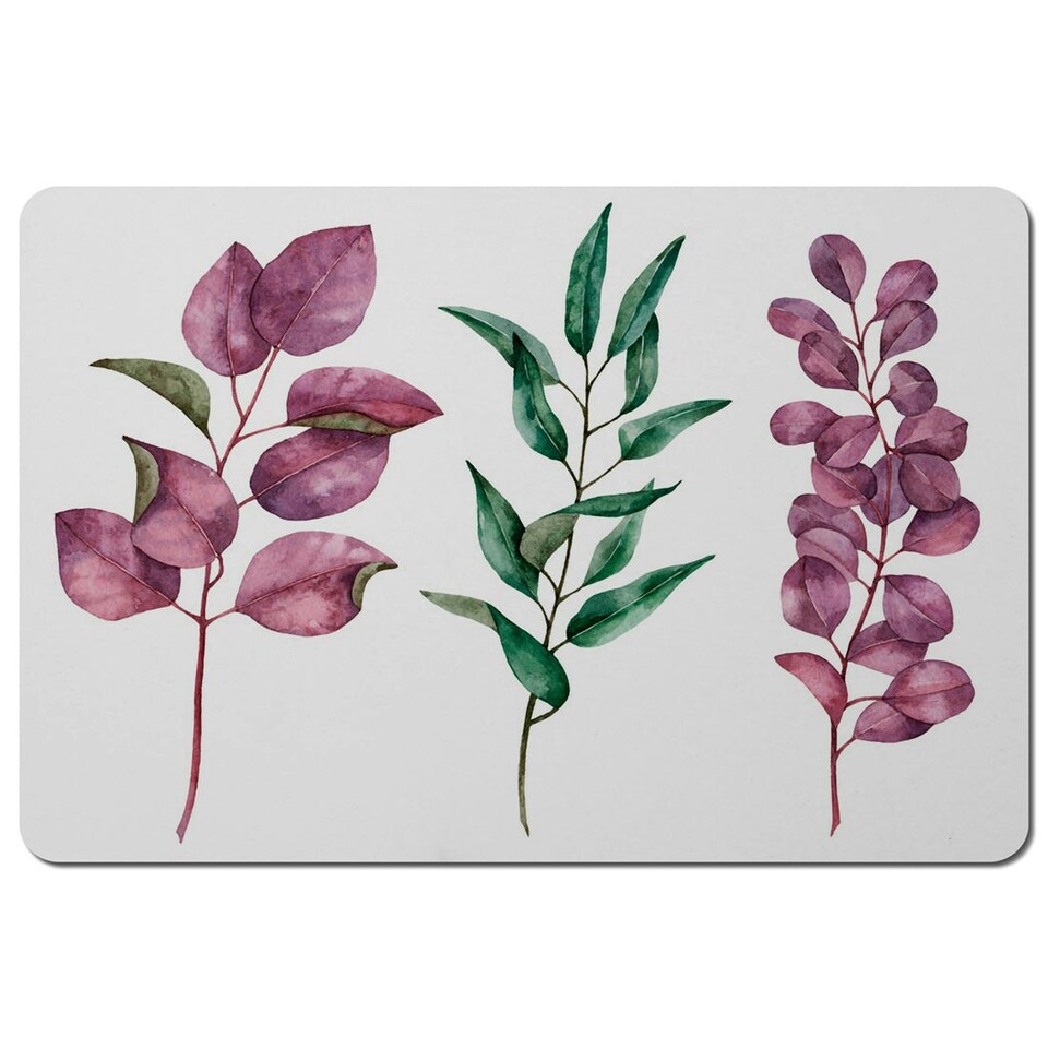 Purple & Green Leaves (Placemat)