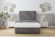 image 1 of Sloomy Pemberton Slate Naples Ottoman Bed With Mattress With 54" Floor Standing Headboard 4'6 Double