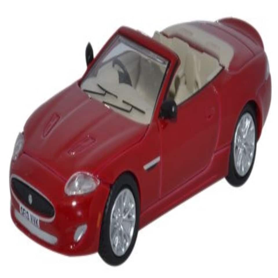 Oxford Diecast Jaguar XK Convertible Italian Racing Red