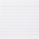 image 2 of Pack of 100 White 5x3" Feint Ruled Flash Revision Cards