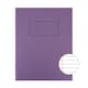 image 2 of Silvine A5 Lined Exercise Books (Pack of 10) - Purple - One Size