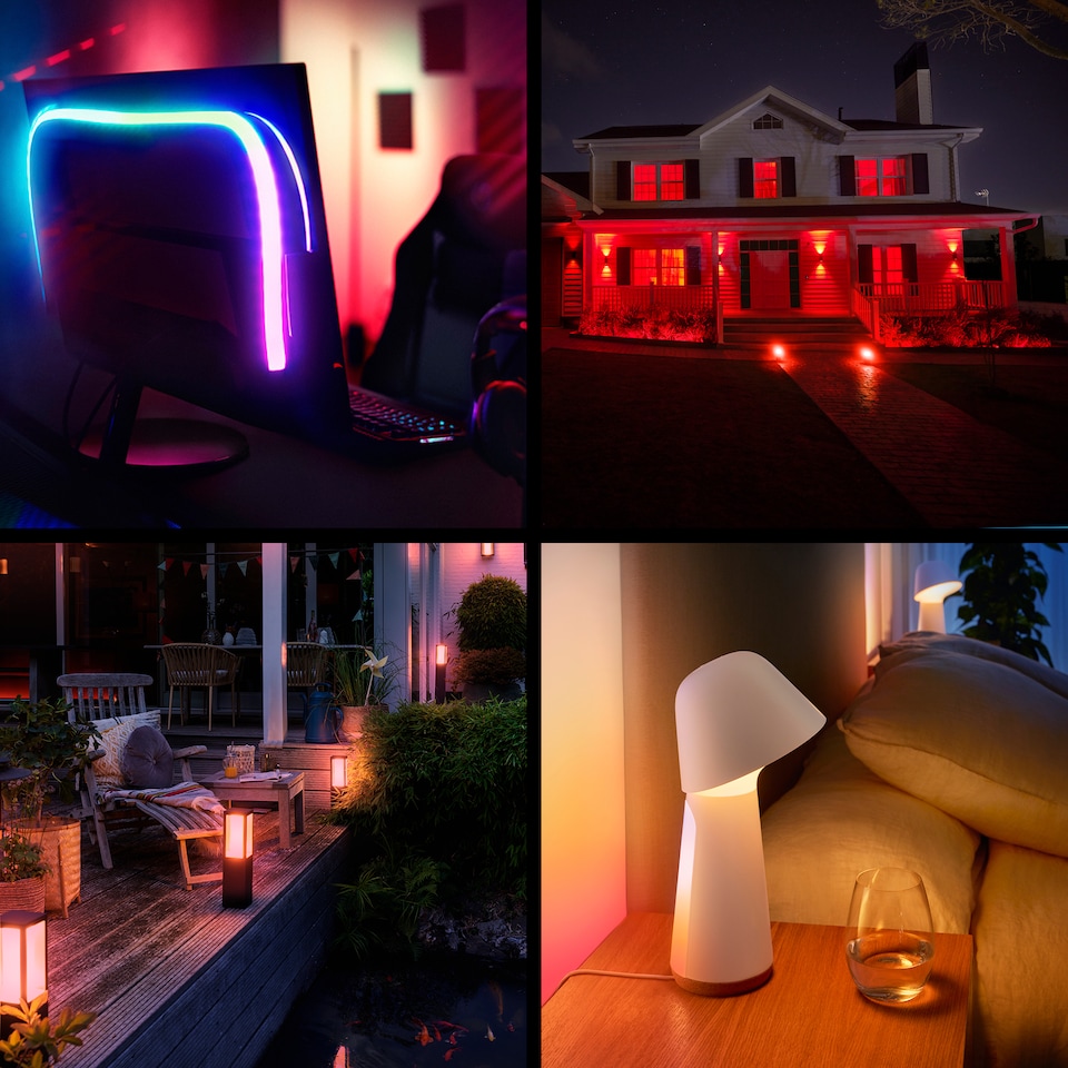 image 1 of Philips Hue Essential WCA 806 A60 E27 2P EU
