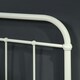 image 5 of Tewin Vintage Hospital Style White Metal Bed Frame (Double)