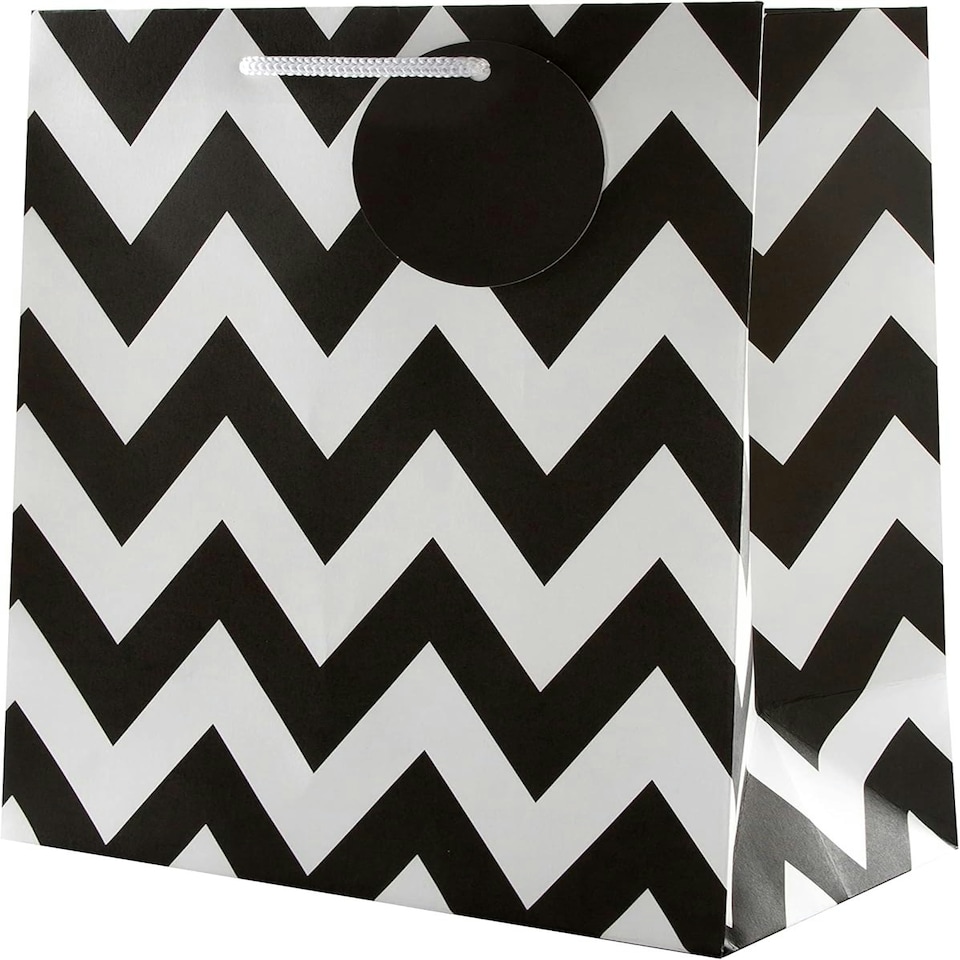 image 1 of Contemporary Black Designs Multi Occasion Gift Bag Bundle 3 Essential Sized Bags