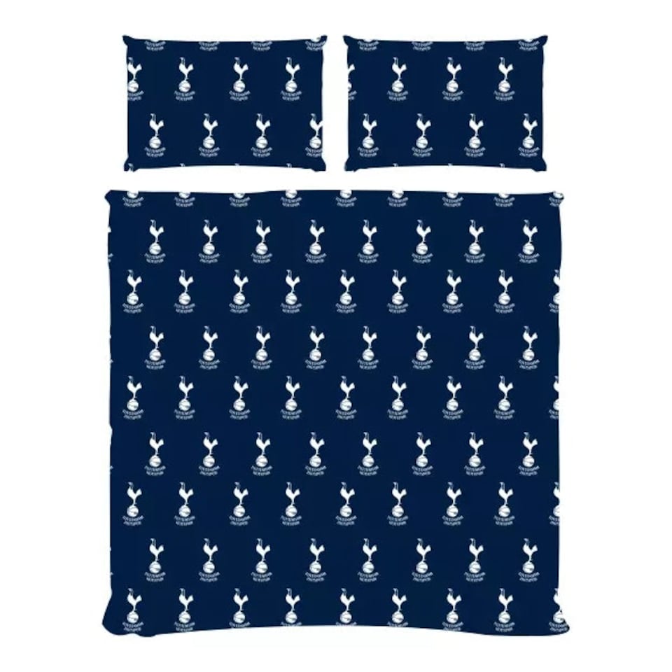image 1 of Tottenham FC Particle Double Duvet Cover Set Blue | Double