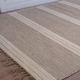 image 3 of RETEELA Living Room Rug with Natural Striped Design - L120 x W180 - Beige Brown