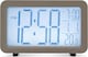 image 4 of Acctim Harley Superbrite Modern Digital Alarm Clock | Grey | Pigeon Grey