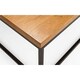 image 3 of Classic Oak Square Coffee Table | Brown | Brown