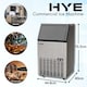 image 2 of HYE 45kg Large Commercial Ice Machine - Stainless Steel - IM45KB27