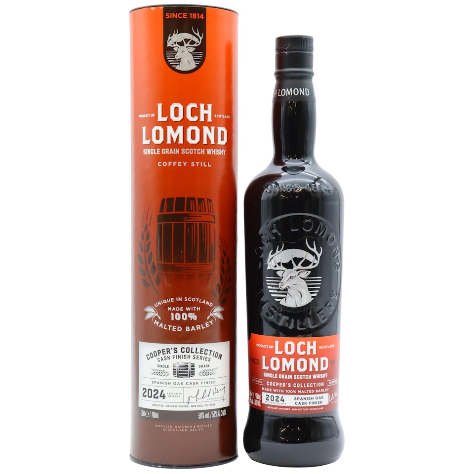 Loch Lomond - Cooper's Collection - Spanish Oak Cask Finish Single Grain Scotch Whisky