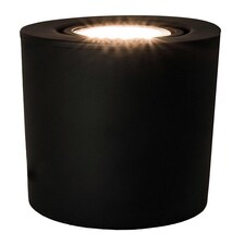 Matt Black GU10 Floor or Table Lamp Uplighter with Tilt Capability | Black