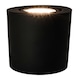 image 1 of Matt Black GU10 Floor or Table Lamp Uplighter with Tilt Capability | Black