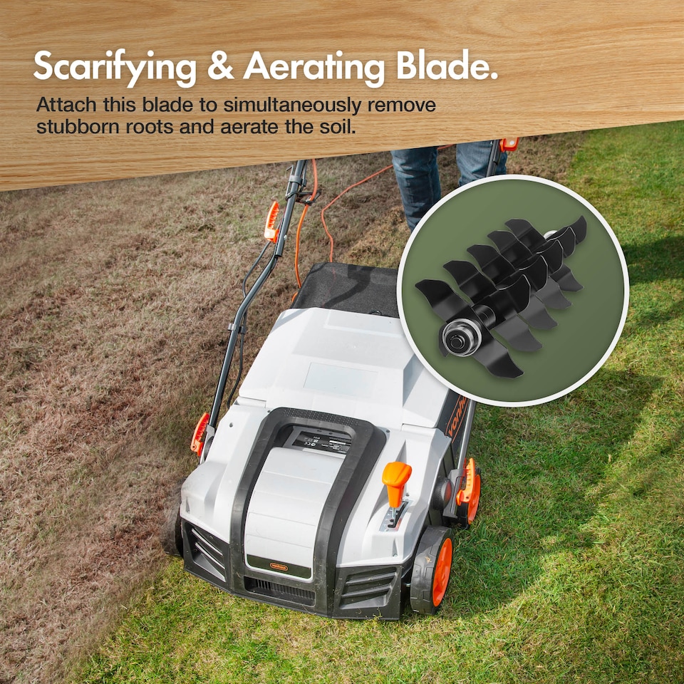image 1 of VonHaus Lawn Scarifier 2000W