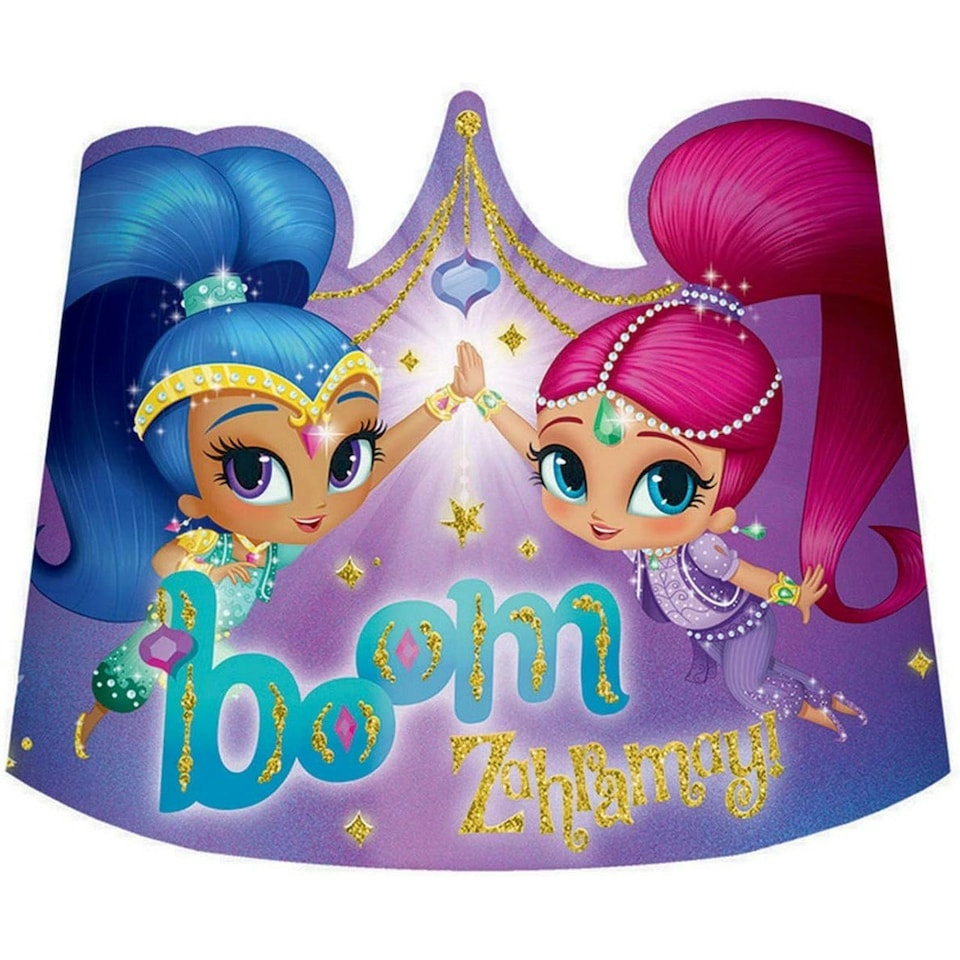 Shimmer And Shine Boom Zahramay Card Princess Tiara - Multicoloured - One Size