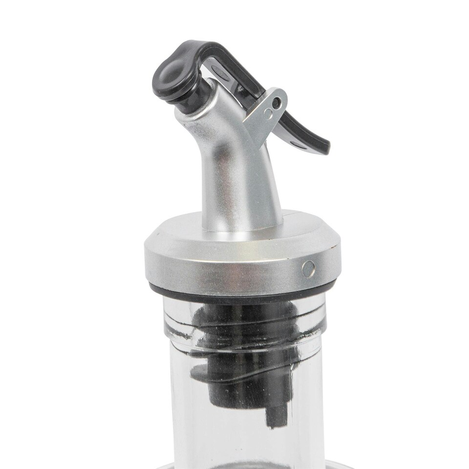 image 1 of Ashley Stainless Steel Olive Oil Bottle - 300ml - Silver