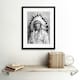 image 2 of Photo Native American Indian Mountain Chief 12x16" Framed Wall Art Print