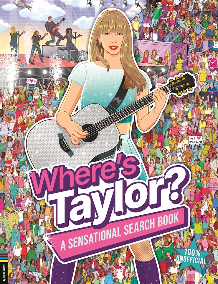 image 1 of Where's Taylor - Kids Search and Find Activity Book