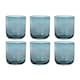 image 1 of Set of glasses Home ESPRIT Blue Crystal 320 ml (6 Units) N/A