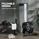 image 6 of HOMCOM Fitness Adjustable Magnetic Rowing Machine Rower w/ LCD Digital Monitor