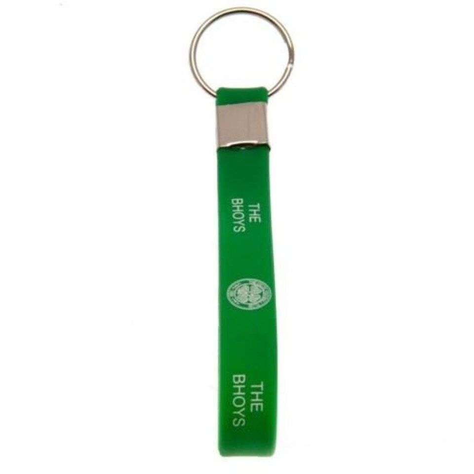 image 1 of Celtic FC The Bhoys Silicone Keyring - One Size - Keyrings - FBSKEYCE001