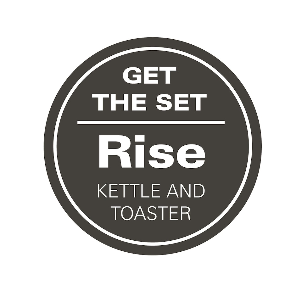 image 1 of Hamilton Beach Rise Kettle & 2 Slice Toaster Set - Polished