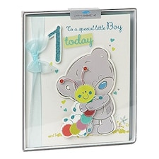 1st Birthday Boy Me to You Bear Handmade Boxed Card