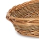 image 4 of Medium Unpeeled Willow Round Tray | Brown | Brown | Medium