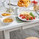 image 5 of Argon Tableware 16 Piece Classic White Dinner Set – Porcelain Set with 4 Dinner Plates, 4 Side Plates, 4 Bowls & 4 Mugs Microwave & Dishwasher Safe