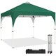 image 1 of Yaheetech 300 cm  × 300 cm Portable Instant Heavy-Duty Canopy Green | Dark Green