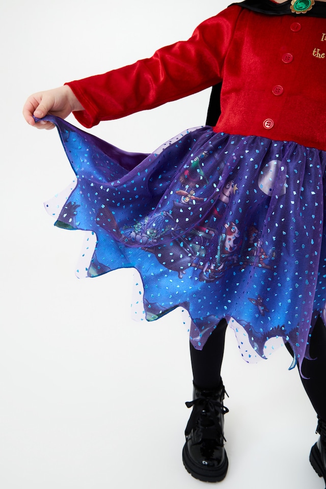 image 1 of Officially Licensed Room On The Broom Premium Girls Kids Costume - World Book Day, Halloween, and Dress-Up - Ages 3-8 | Multi | Multicoloured | 4-6 years