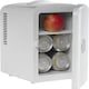 image 7 of Small Mini Fridge With UV Light Disinfection - 4 Litre / 6 can – Perfect for Skincare, Cosmetics, Food or Drink - Bedroom, Car or Games Room - Cools & Warms White