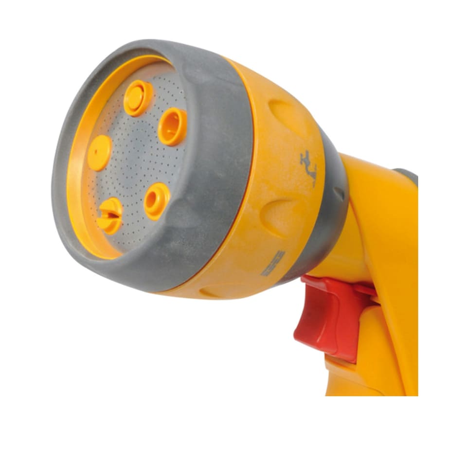 image 1 of Hozelock Plus Hose Spray Gun - Yellow/Grey/Red - One Size