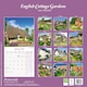 image 2 of English Gardens 2026 Calendar | Square Wall Calendar | Travel Gift | Plastic Free Packaging | by Avonside Publishing